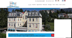 Desktop Screenshot of hoteldeseaux.fr